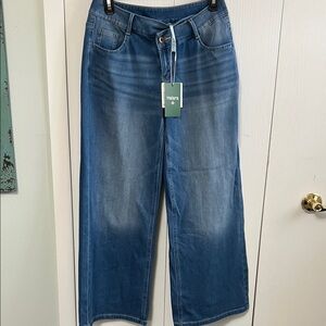 HALARA Denim Flare Wide Leg Jeans